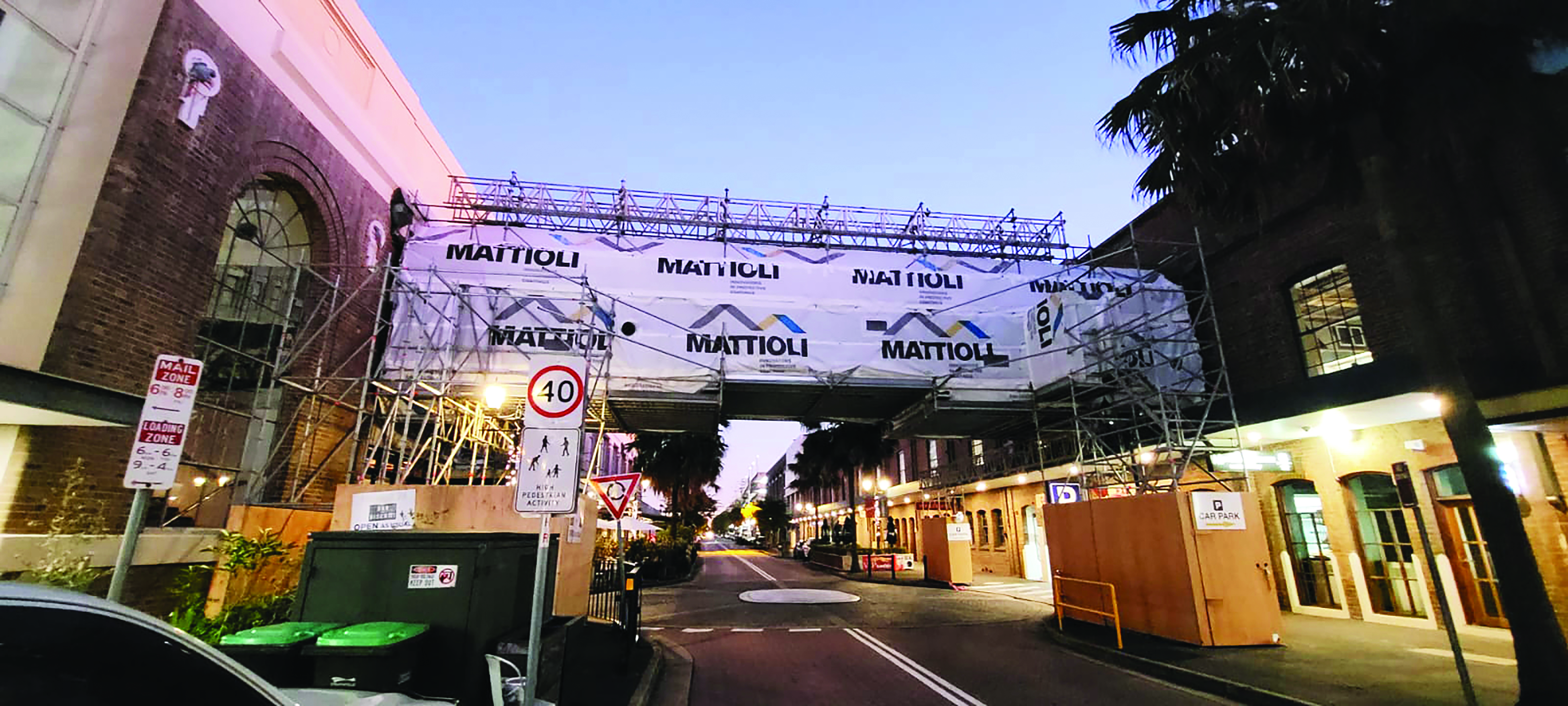 Mattioli | Scafclad Scaffold Containment